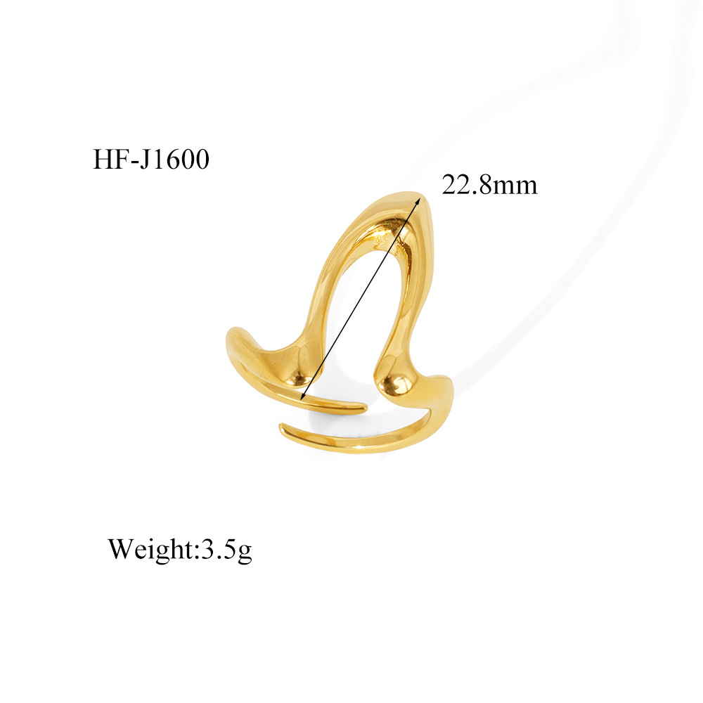 1 Piece Quantity Wholesale Jewelry Vintage Style Exaggerated Sun Titanium Steel Plating Rings