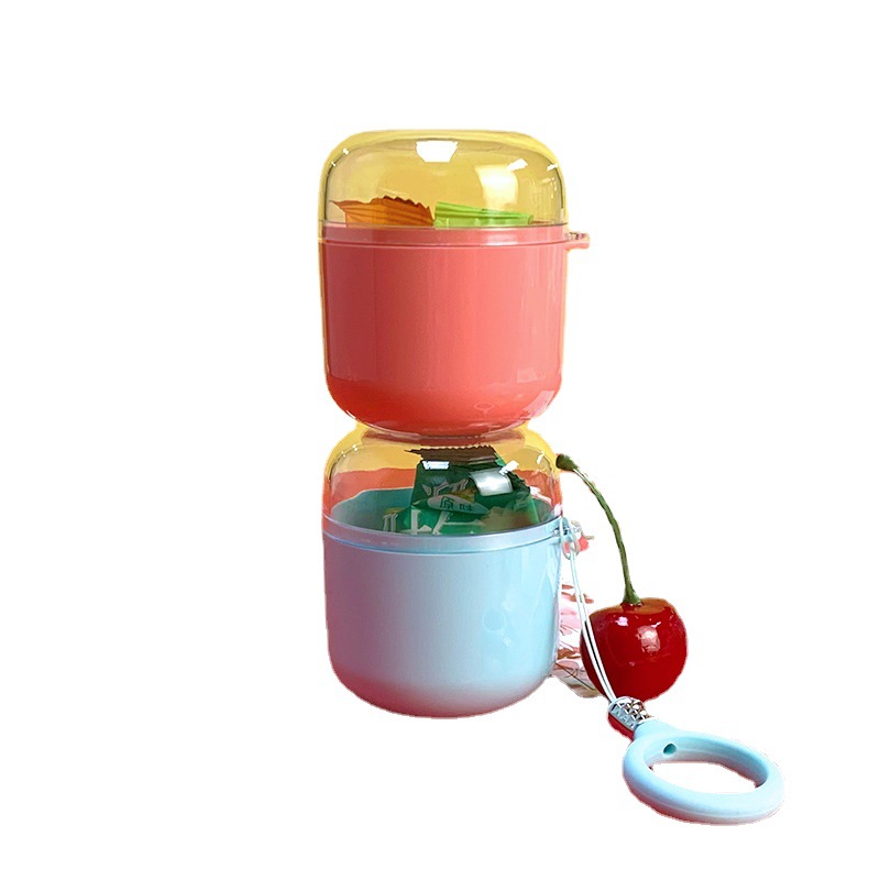 Caja organizadora para pendientes y aretes estilo ins transparente portátil para regalo