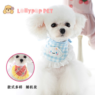 lollypop pet dog cat cute bib teddy bear Corgi Schnauzer VIP dog bib