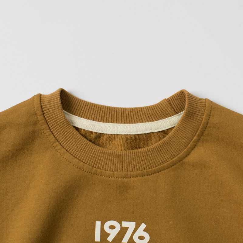 Nueva marca be top ropa para niños al por mayor impresión de letras otoño nuevo suéter para niños suéter ropa para bebés