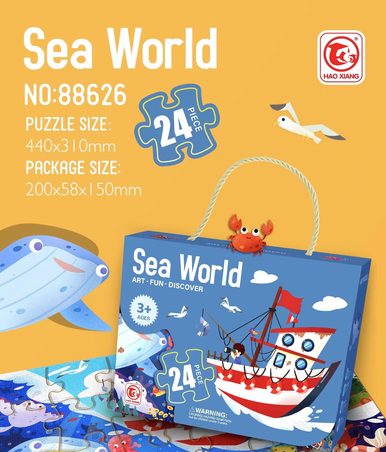 Mundo Submarino (24 piezas)