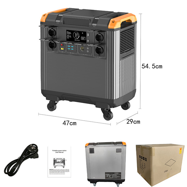 Power supply solar-powered