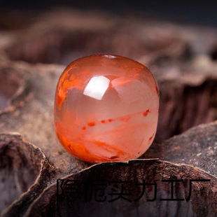 Natural Raw Ore Sichuan Liangshan Ice Floating South Red Old Beads Old Barrel Beads Duobao Handstring Star Moon Bodhi Accessories