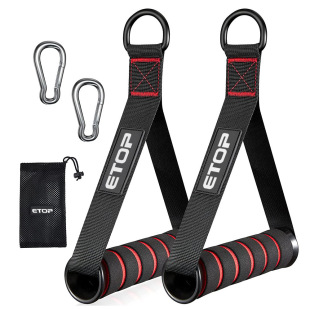 TRX suspension tension rope suit handle fitness tension foam coated elastic belt handle gymnastics handle accessories
