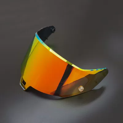 Large Tail Wing Helmet Lens, Dəbilqə (Kaska) aksesuarları - golden-red