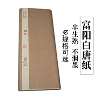 Оптовая продажа, ручная работа из бамбуковой целлюлозы Fuyang, 133.2cm 199.8cm экранов, белая бумага Тан, полусырой, полувареный, каллиграфия, китайская живопись, рисовая бумага