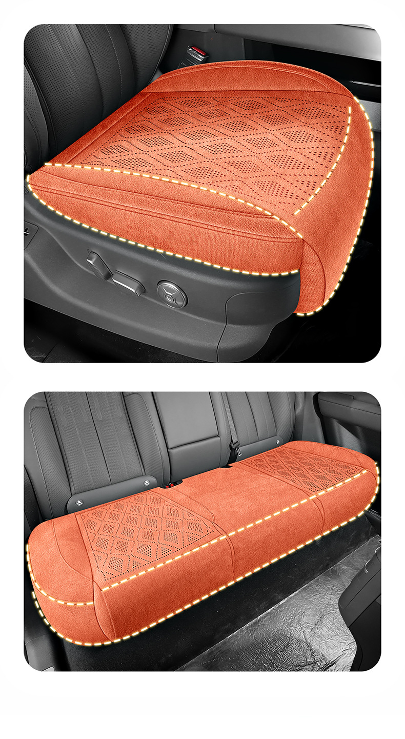 2025 Model Fang Cheng Bao Titanium 7 Seat Cushion Full Cover Four-Season Suede 25 Model Titanium 7 Seat Cover Interior Modification Car Seat Cover