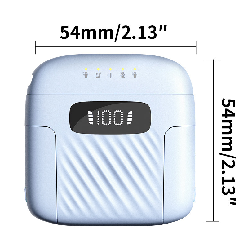 新しい M8 ミニワイヤレスラベリアマイク 1 対 2 充電コンパートメント付き Douyin ライブブロードキャストスマートノイズリダクションラベリアマイク|undefined