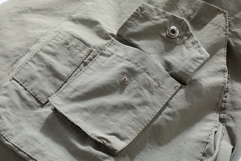 Men's Cargo Pants Retro Ameikaji Multi-pocket Workwear Trousers_voghion.com