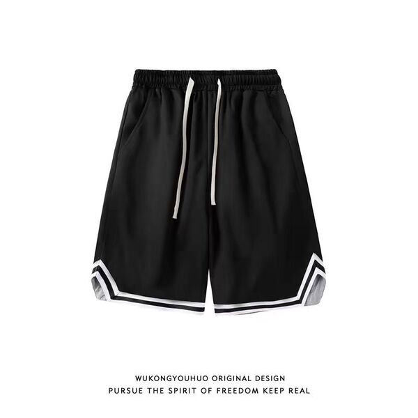 Basketball Shorts Men's and Women's Sports Loose Summer Trendy Brand Boys Quick-Dry American Men's Casual Pants Four-and-Five Pants