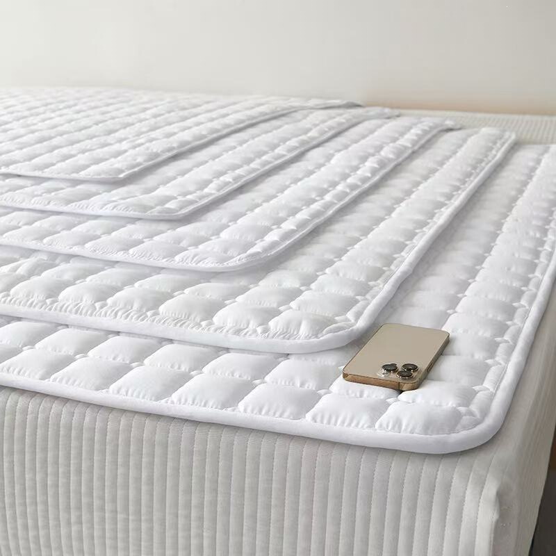 Thick protective mattress pad for guesthouses, inns, and hotels, single-person tatami mattress, extra-thick mattress pad, wholesale Thick protective mattress pad for guesthouses, inns, and hotels, single-person tatami mattress, extra-thick mattress pad, wholesale