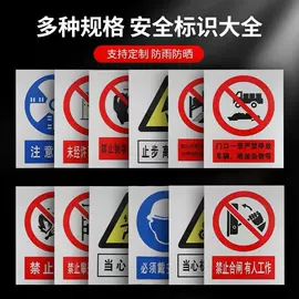 铭牌;车牌架;交通安全标识