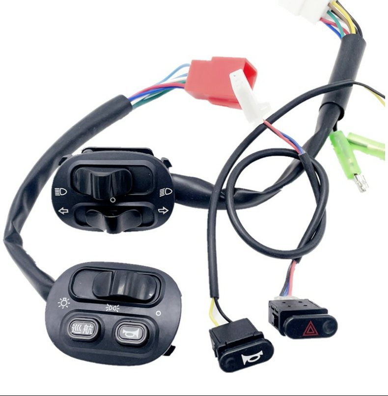 Yadi Guanneng T5 Accessories Original Electric Vehicle Battery Double Flash Button Headlight Steering Combination Horn Switch