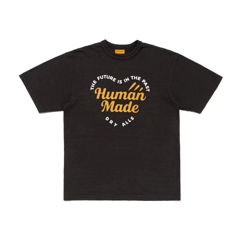スポット韓国HUMAN日本製竹綿半袖TシャツルーズラウンドネックかわいいプリントアニマルショートTシャツ女性用|undefined