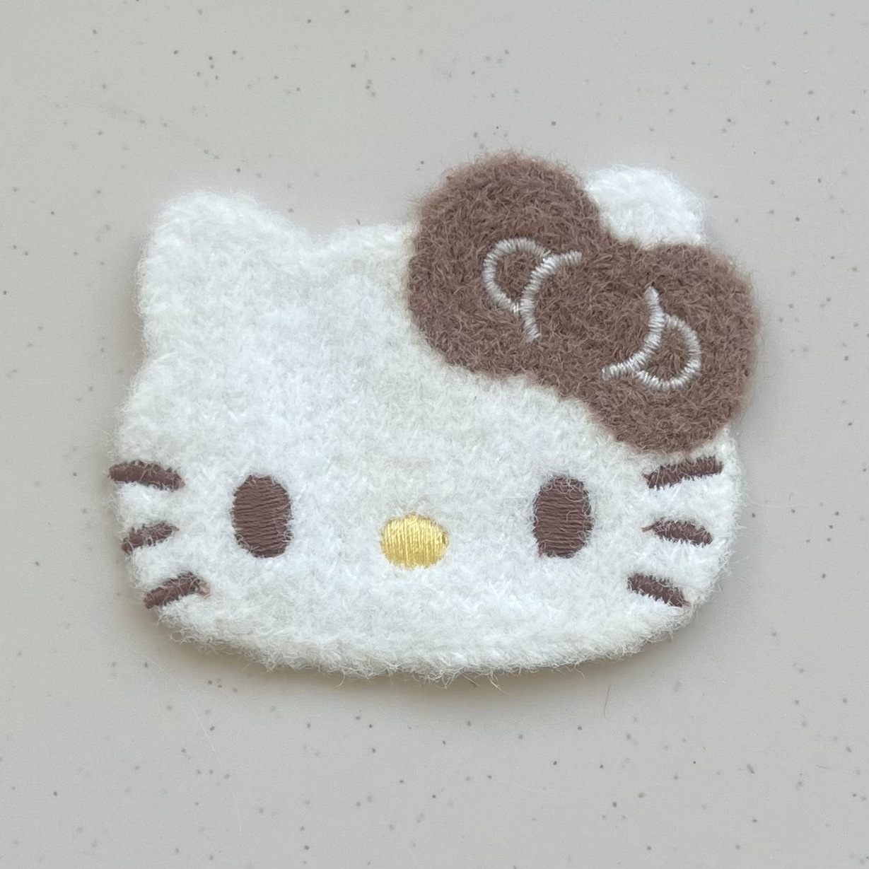 단층 봉제 KT정 [커피색]