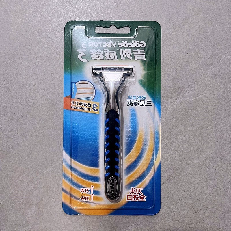 Держатель лезвия Gillette Weifeng 1 лезвие, 2/3/5/6 сменных головок, вращающаяся двухслойная передняя быстрая бритва, ручная двусторонняя старинная кассета