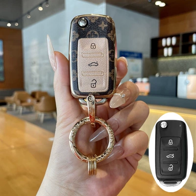 Volkswagen Cc Key Cover, Tavendor: Car key bag - type-a-key-cover-trendy-ring