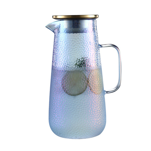玻璃冷水壶扎壶茶壶大容量玻璃壶家用水壶套装高硼硅耐高温凉水壶