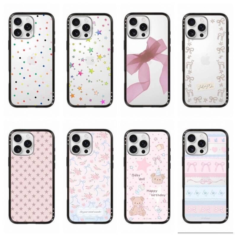 Co-Branded New Case with Strong, Lightweight, and Simple Design in Candy Polka Dots, Suitable for Apple 17 Pro Max Phone Case, 16 Anti-Drop, 15 Co-Branded New Case with Strong, Lightweight, and Simple Design in Candy Polka Dots, Suitable for Apple 17 Pro Max Phone Case, 16 Anti-Drop, 15