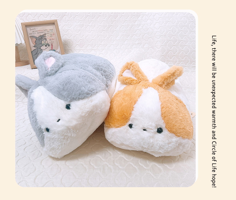 Cute lying rabbit plush pillow, adorable bunny toy, sleeping pillow for bed, birthday gift for a best friend