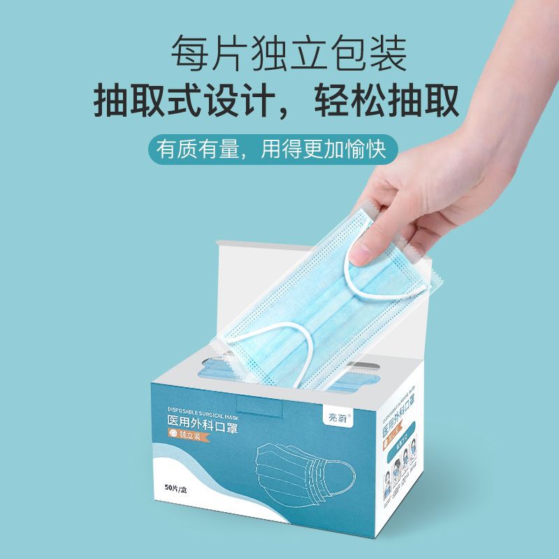 Medical Surgical Single-Use Three-Layer Adult Protective Independent Packaging Medical Wholesale