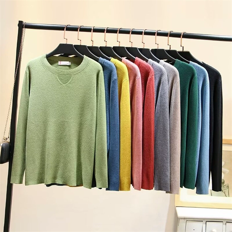 Женская осенне-зимняя нижняя рубашка больших размеров, Повседневная мода для похудения, покрывающая живот, свитер, топ 186