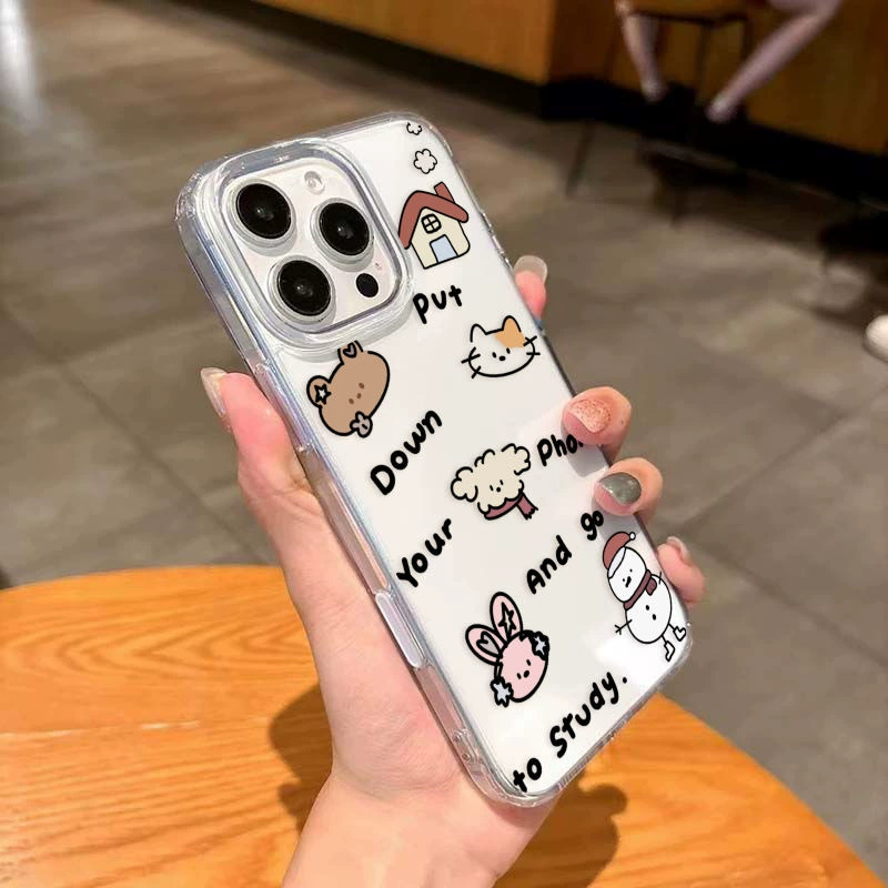 Apple, умная камера, акриловый совместимый чехол для телефона, iPhone 16, 16 Pro Max, 16 Plus, защита от падений