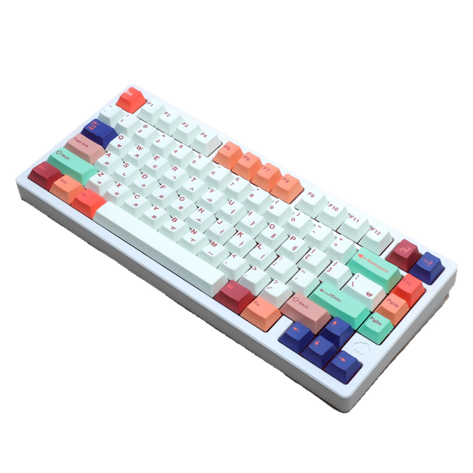 Набор PBT колпачков для клавиш NCD Dye-Sub (143 клавиши, Cherry Profile)