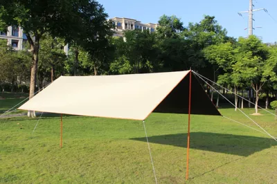 Canopy Tent, Çadırlar - 210d-beige-black-check-300300200