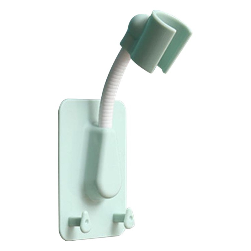 Shower bracket non-perforated holder hanging shower head Children's rain nozzle adjustable bathroom wall flower drying base