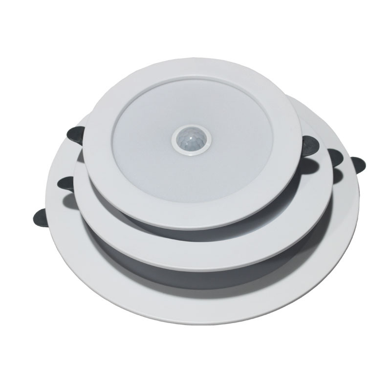 광전압 레이더 인체 유도 다운 라이트 임베디드 은폐 된 눈부심 방지 적외선 음향-광학 제어 레이더 인간 유도 다운 라이트