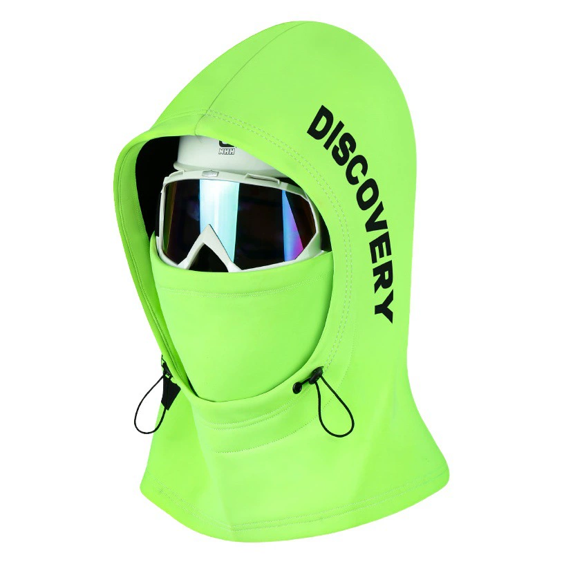Новая Внешняя торговля Зимняя Ветрозащитная маска на шею с флисовой подкладкой, интегрированная шапка для лыжного шлема, мужская и женская снежная шапка для лица