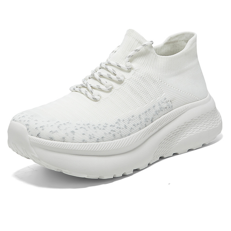 Zapatillas de Running de Horma Ancha de Malla y PU con Suela EVA para Deporte y Uso Casual image 12