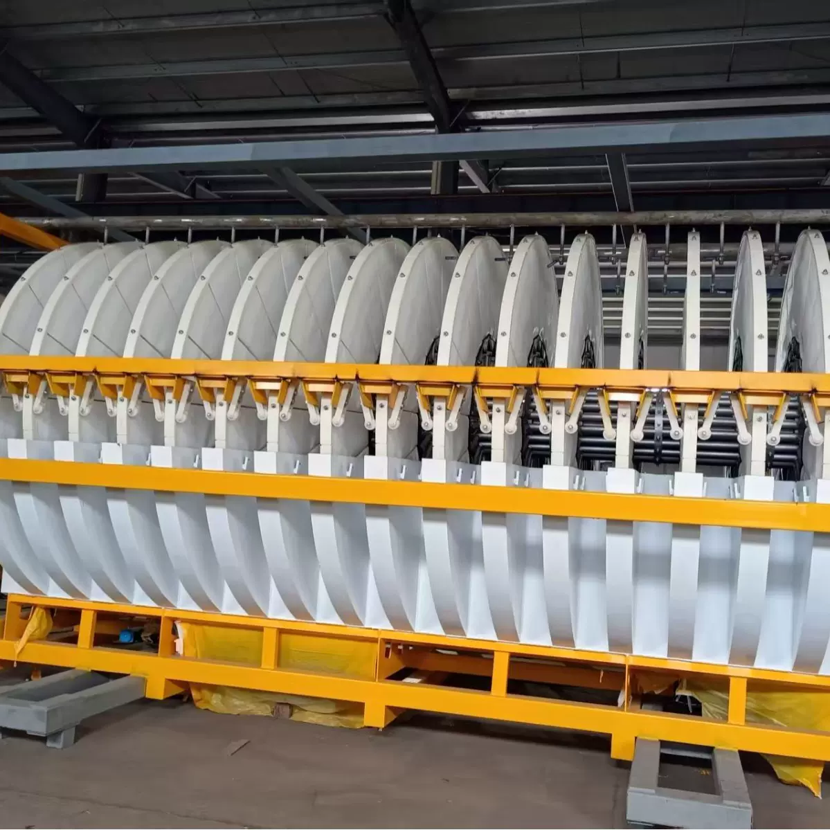 盘式过滤机铁尾金矿洗沙污水污泥处理设备