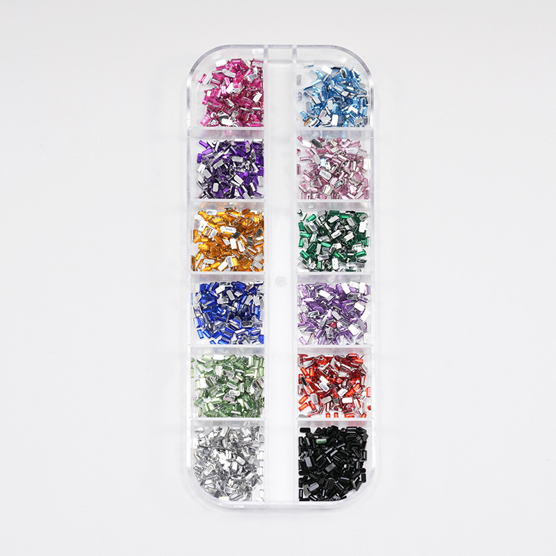 08#컬러(3mm 직사각형) 특수형 다이아몬드