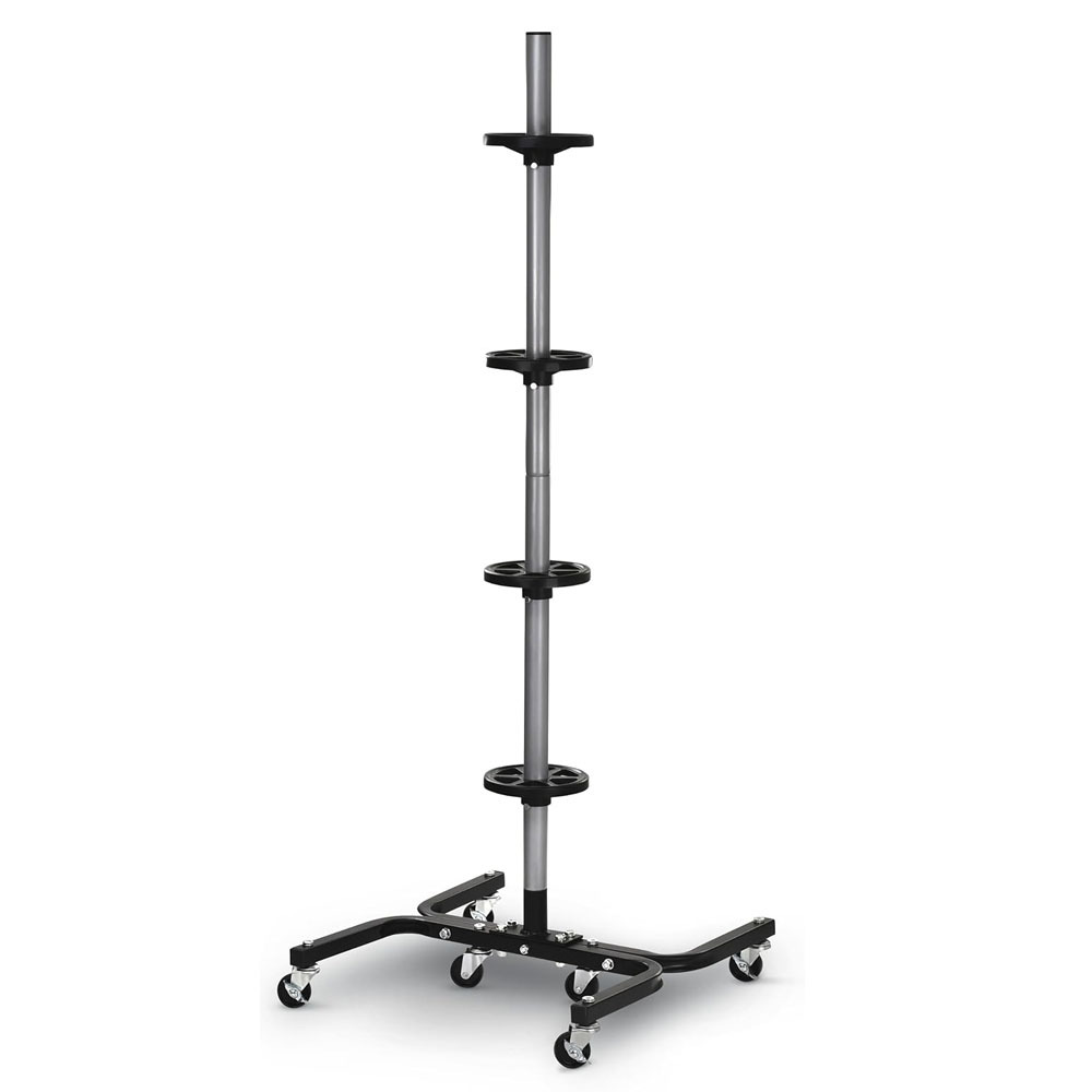 轮胎支架四个轮胎架 100-150kg 万向轮轮胎存放架295mm 轮胎宽度