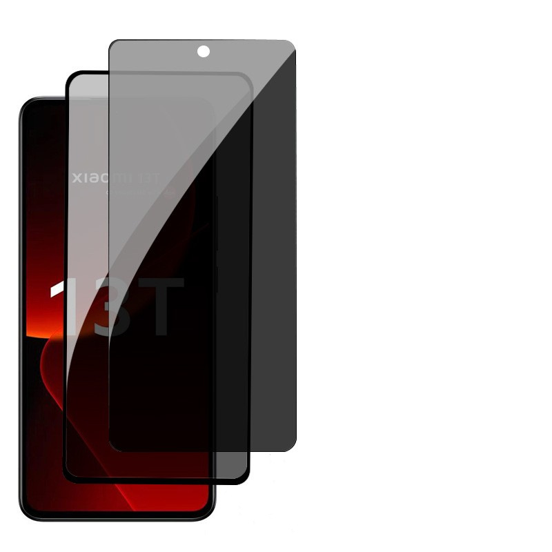 Película templada anti-Peeping para el teléfono móvil Xiaomi 13T Película templada de privacidad de protección de pantalla Xiaomi13TPro