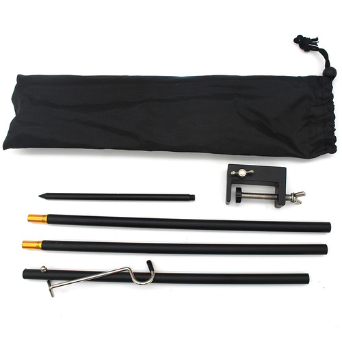 Outdoor camping tent light lamp stand portable foldable hiking light camp stand aluminum camp light stand