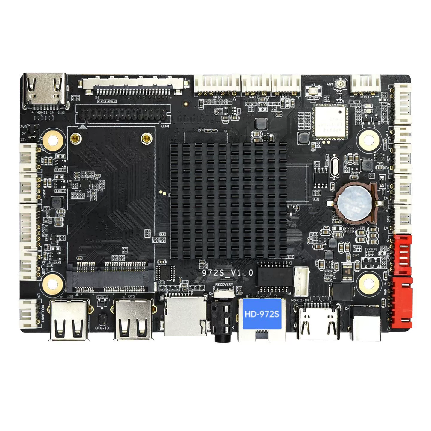 Серый масштабируемый HD-972S ЖК-дисплей смарт Android материнская плата Jingchen Amlogic4K терминальная материнская плата управляющая карта
