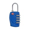 Customs lock TSA password lock hanging mini 4 -digit password lock TSA330 customs hanging lock black spot