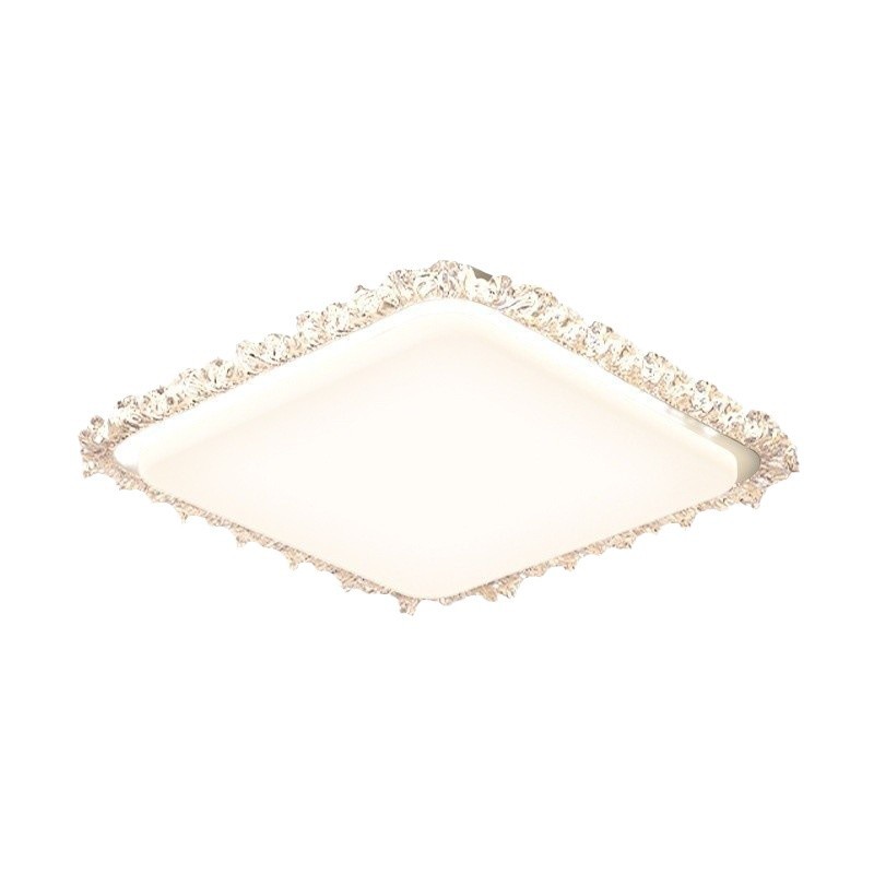 Luz de dormitorio 2025 nuevo estilo francés lujoso atmósfera romántica de espectro completo dormitorio principal protección de ojos sala de estar lámparas de techo