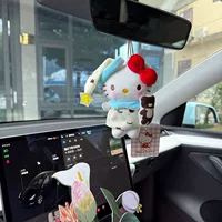 Аутентичные милые пижамы, подвеска в виде котенка, автомобильный кулон, декоративный брелок для зеркала заднего вида или салона автомобиля