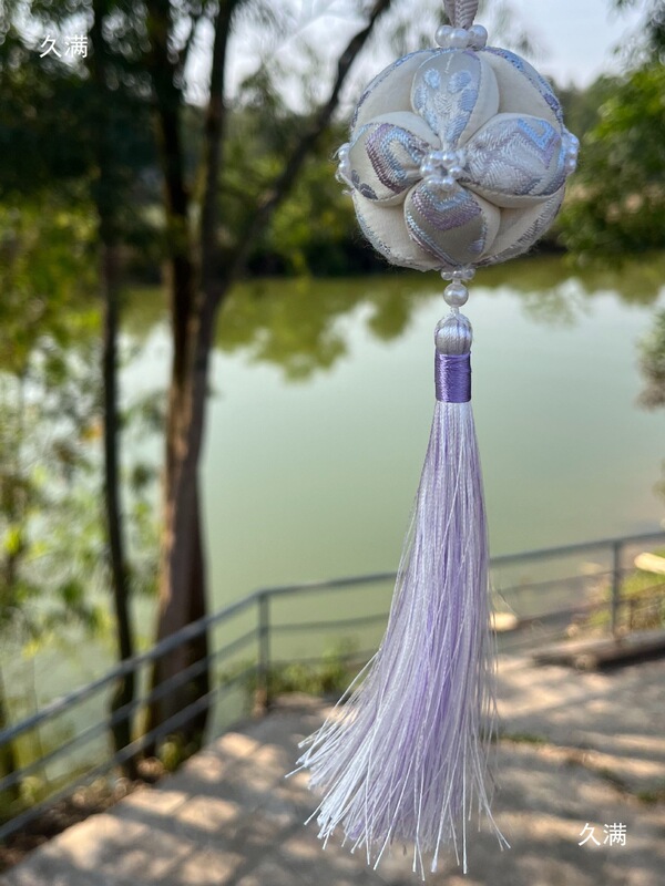 广西壮锦包包刺绣绣球手工绣球壮族女士信物包包靖西旧州|undefined
