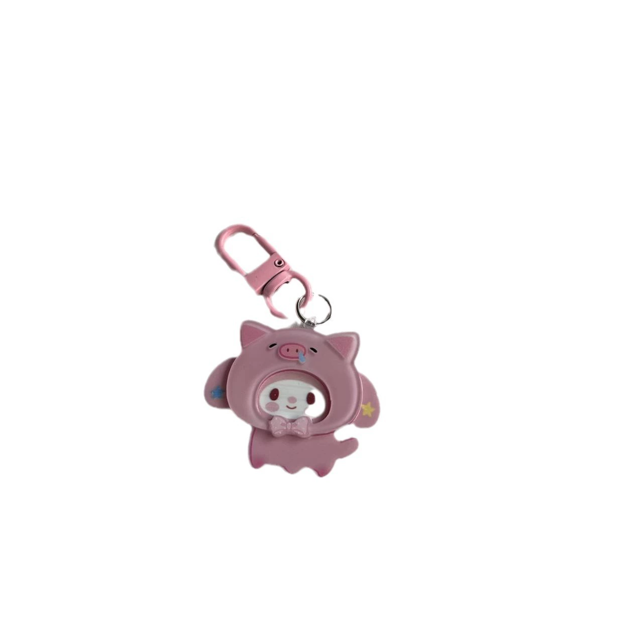 Sanrio, acrylic card, cute keychain, cartoon pendant, accessory