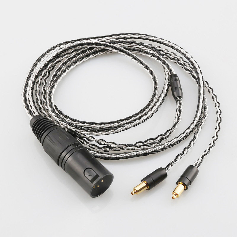 8-Strand Headphone Cable Suitable for Shure Srh1440 Srh1540 Srh1840 Upgrade Cable 6.5/4.4 8-Strand Headphone Cable Suitable for Shure Srh1440 Srh1540 Srh1840 Upgrade Cable 6.5/4.4