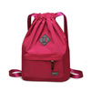 Backpack for traveling, waterproof shoulder bag, capacious nylon folding storage bag, 2020, drawstring
