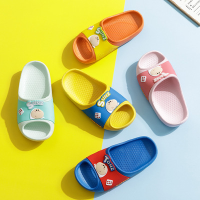 new pattern summer children slipper men and women Indoor home Cartoon lovely non-slip Shower Room take a shower Child sandals
