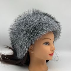 新款仿狐狸毛渔夫帽户外滑雪防风帽防寒保暖加厚皮草帽子百搭盆帽