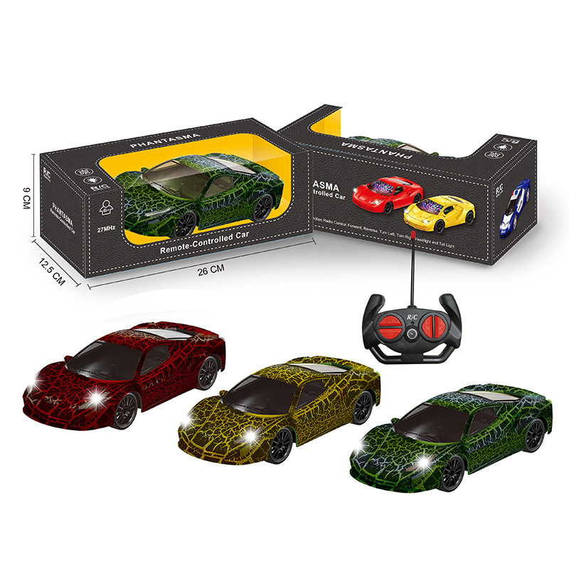 Método de luz de crack (color aleatorio)