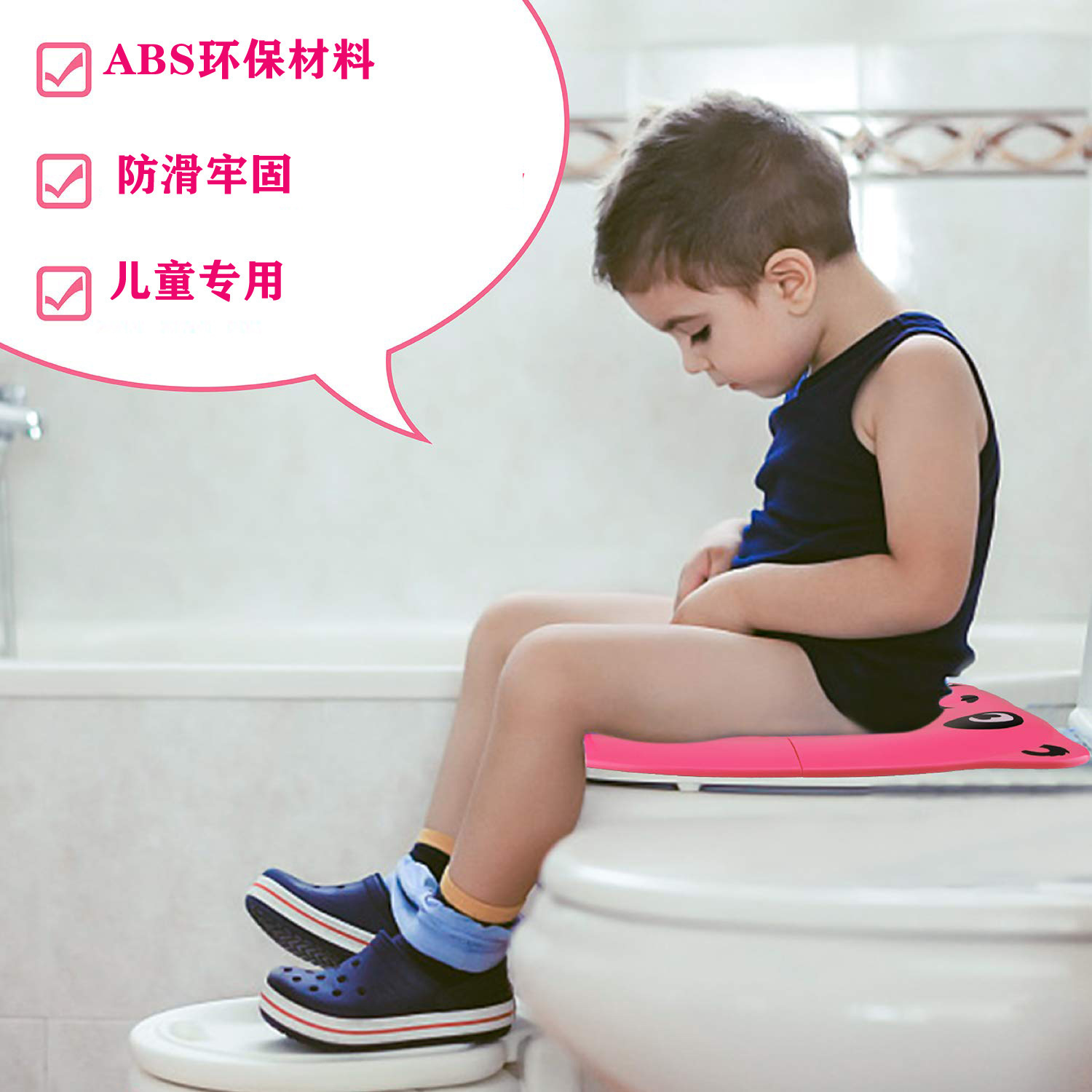 廠家直供可水洗兒童坐便器 寶寶摺疊馬桶蓋 便攜式坐便圈防濺馬桶